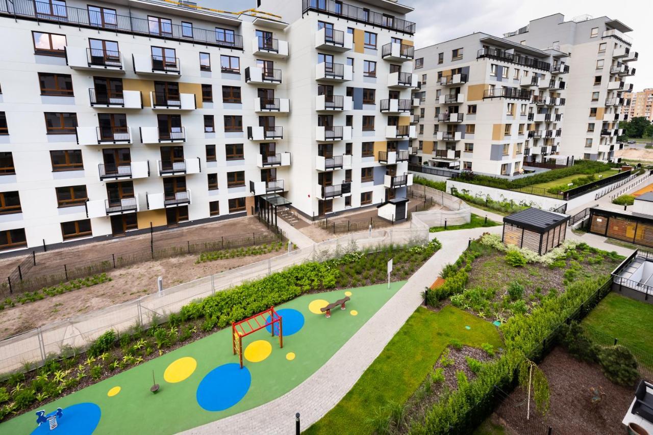 Saska Kepa Bright Apartament Varšava Exteriér fotografie